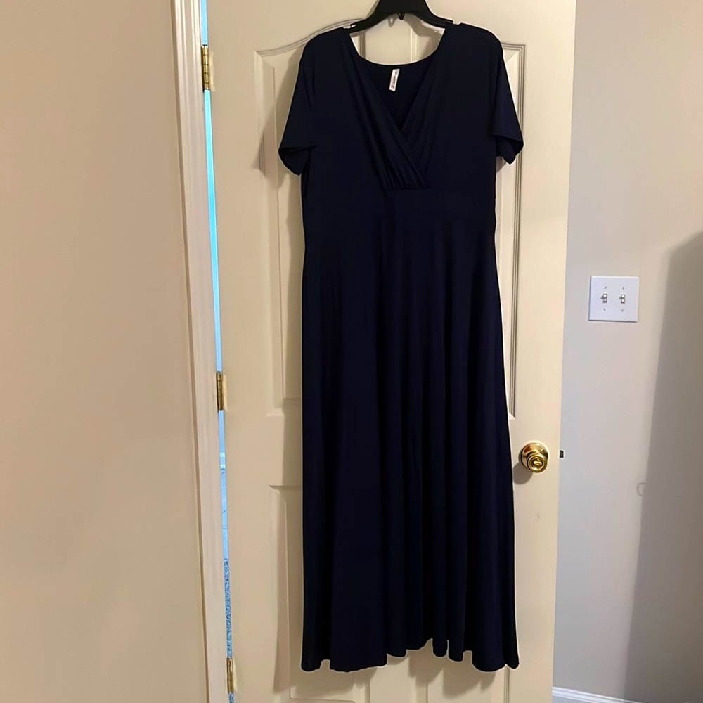 Navy blue dress